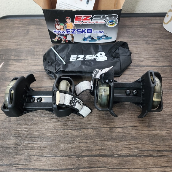 HEEL SKATES EZ SK8 Strap On A Novel Way to Skate Use for Sports & Entertainment - Picture 7 of 10